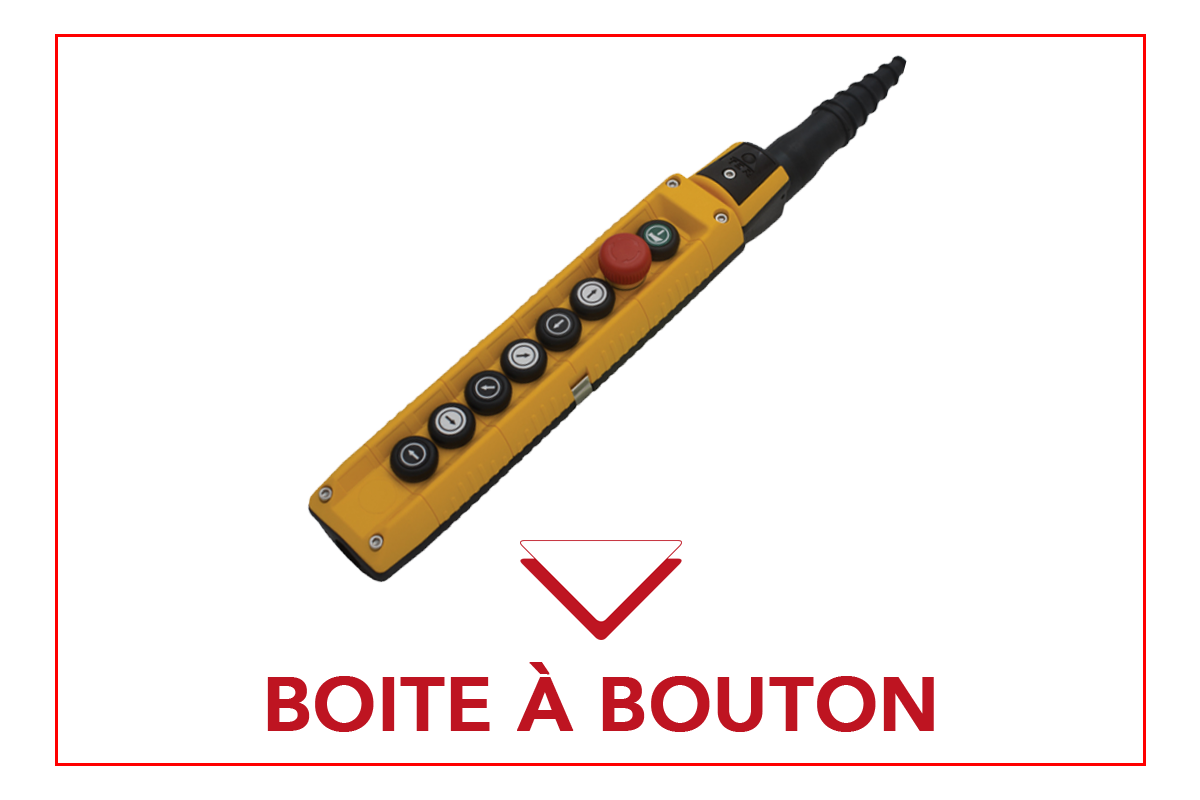 accessoires boite à bouton de manutention