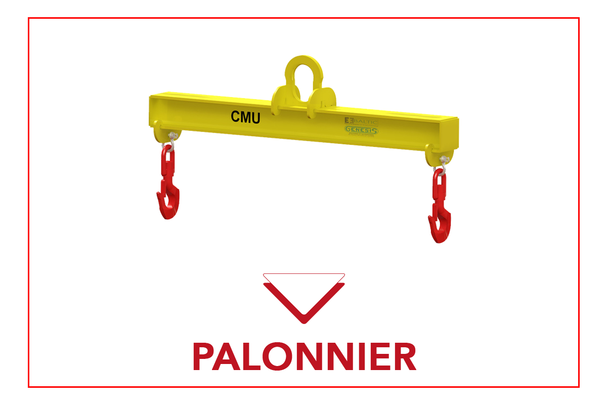 accessoires palonier de manutention