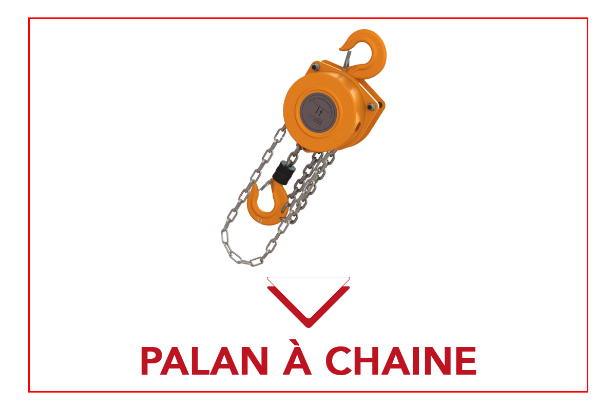 accessoires palan à chaine de manutention